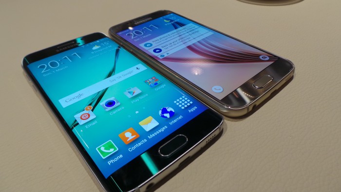 MWC   Samsung Galaxy S6 and S6 edge hands on