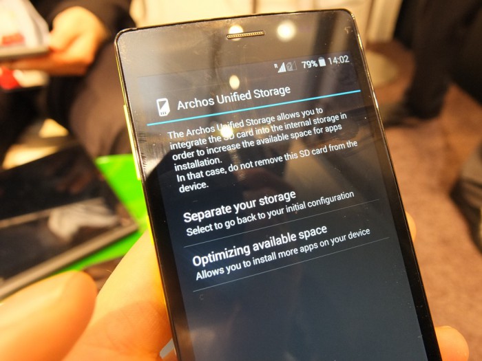 MWC   Archos invents Fusion Storage