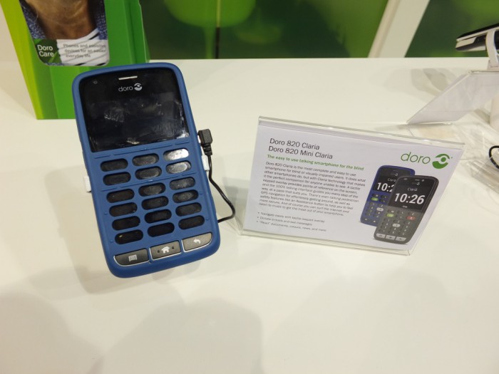 MWC   Doro announce a smartphone for Blind People