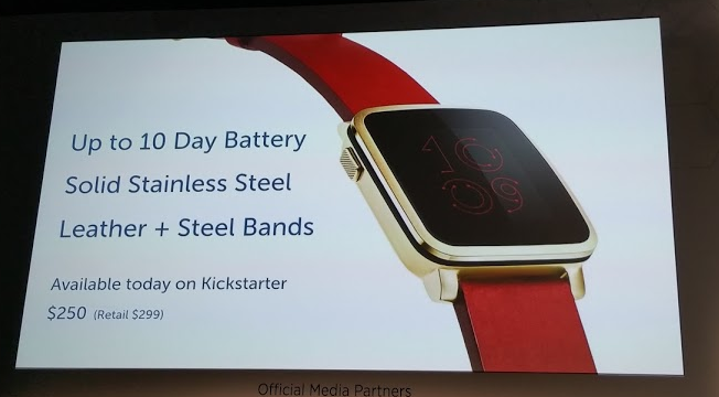 MWC   Pebble Time Steel announced