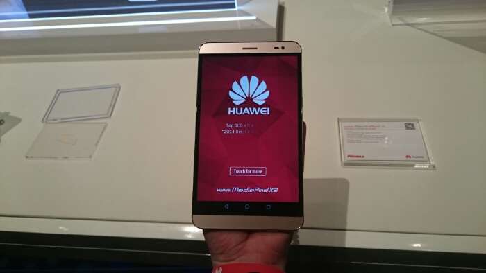 MWC   Huawei unveils the Mediapad X2
