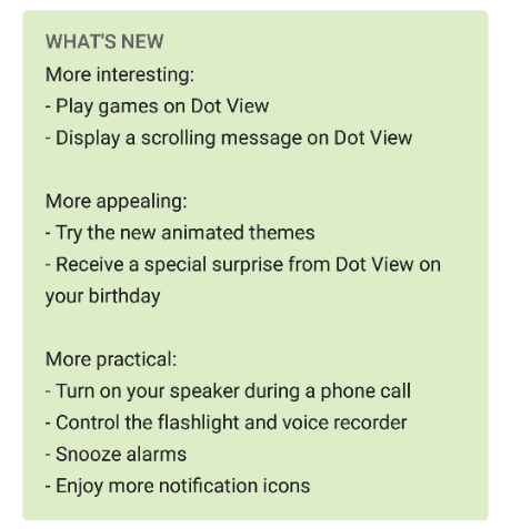 HTC update their Dot View app with some rather cool new features
