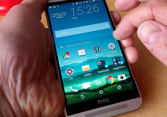 A week with the HTC One M9. Day five. Making it your own.