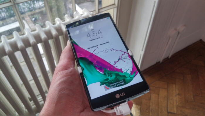 LG G4 Hands on. A quick video.