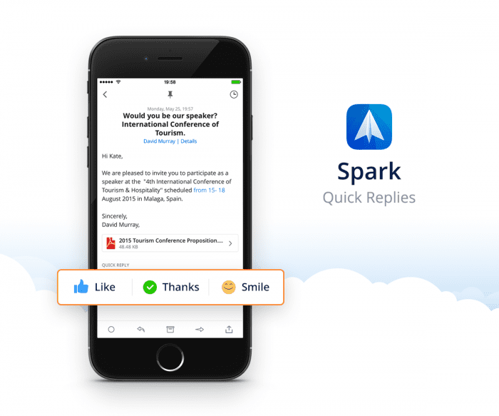 Spark – Lightning Fast Email on your iPhone