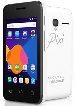 A £20 smartphone. The Pixi 3 from Alcatel OneTouch