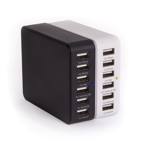 Charge 6 USB devices all at once. Go on, you probably need that.