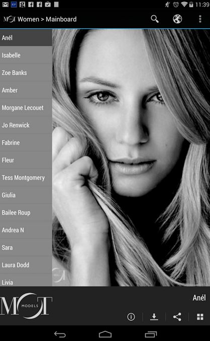 MOT Models launch mobile portfolios   A world first