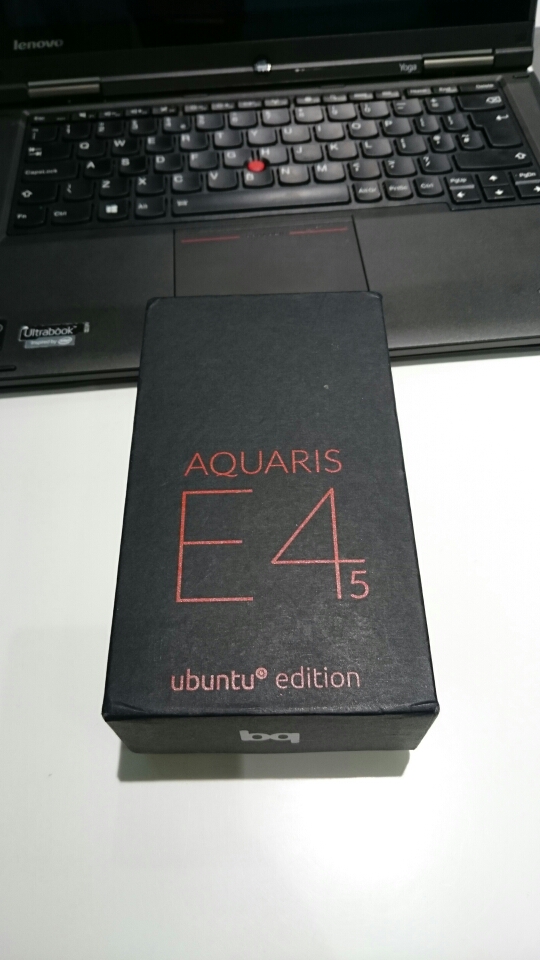 BQ Aquarius E4.5 Ubuntu Edition   Unboxing