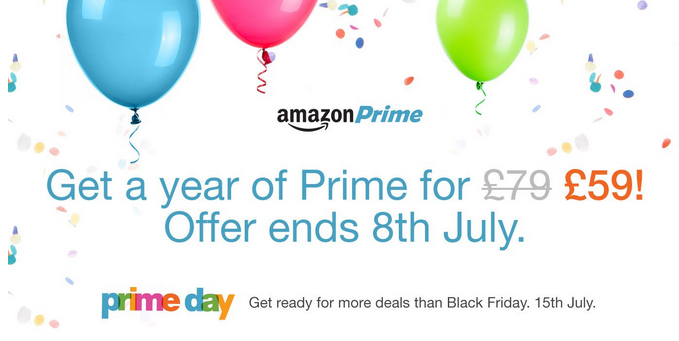 Amazon: 20 years on 15 July   Prime deals