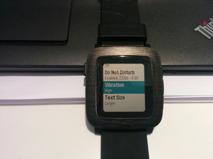 Pebble Time gets new update