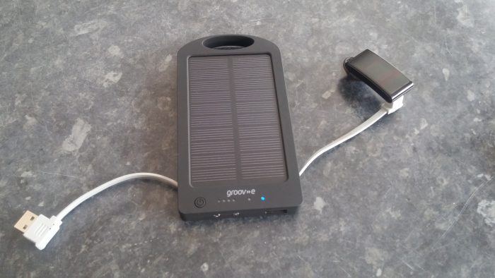 Groov e Portable Solar Charger   Review