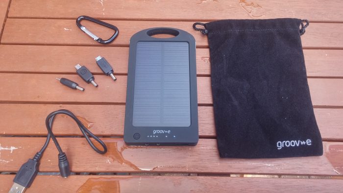 Groov e Portable Solar Charger   Review