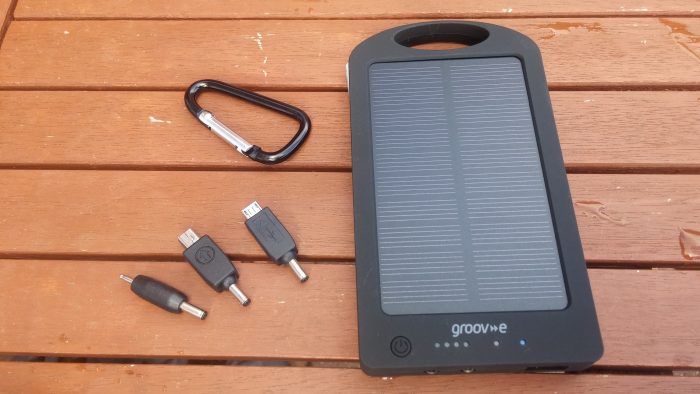 Groov e Portable Solar Charger   Review