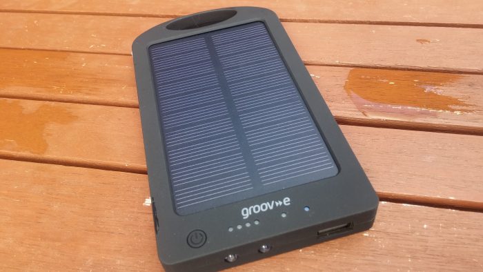 Groov e Portable Solar Charger   Review