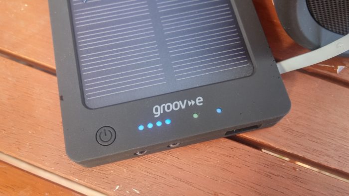 Groov e Portable Solar Charger   Review