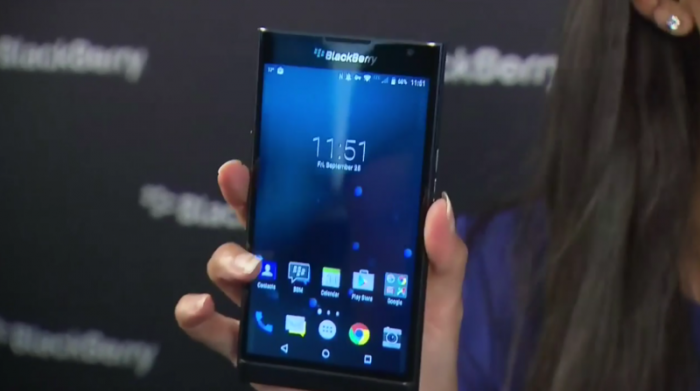 Blackberry Priv by John Chen.