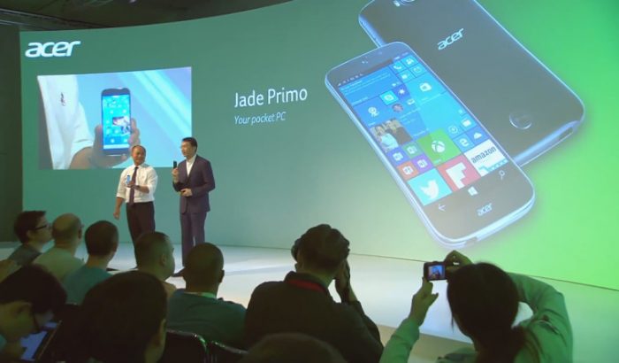 IFA   Acer launches the first premium Windows Phone 10 handset