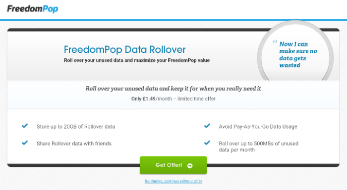 FreedomPop is now LIVE in the UK. Free calls, texts and data available right now.