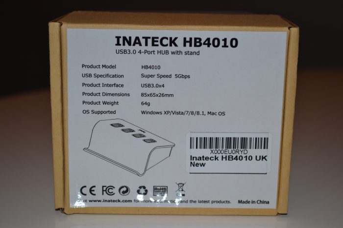 Inateck 4 Port USB 3.0 Hub   Review