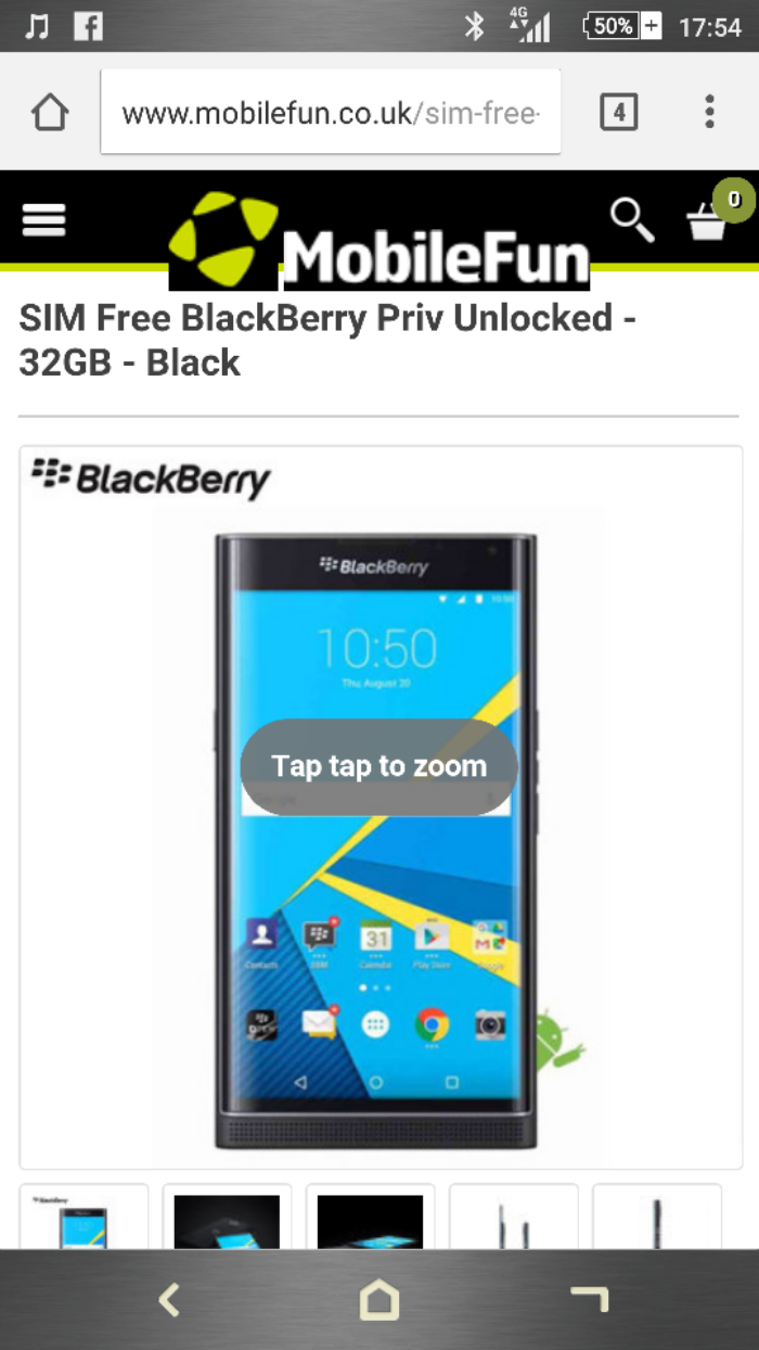 Blackberry Priv pre order now live