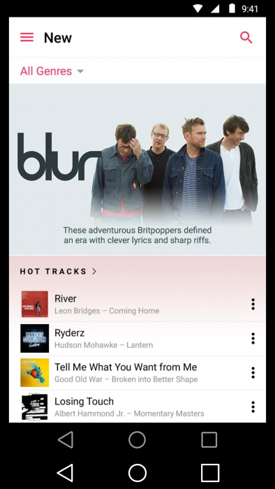 Apple Music, on your Android