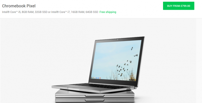 Chromebook Pixel and Pixel C now available