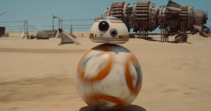 Something about the new Star Wars movie and BB8 ringtones