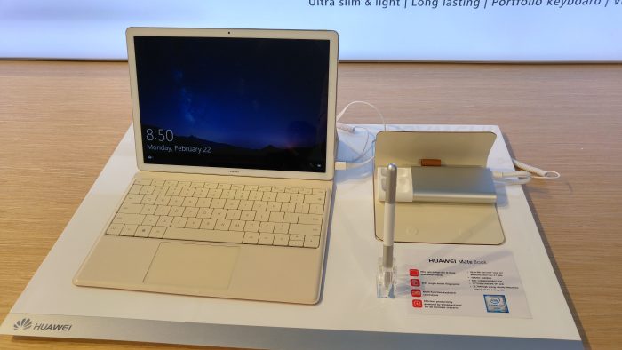 MWC   Huawei MateBook hands on