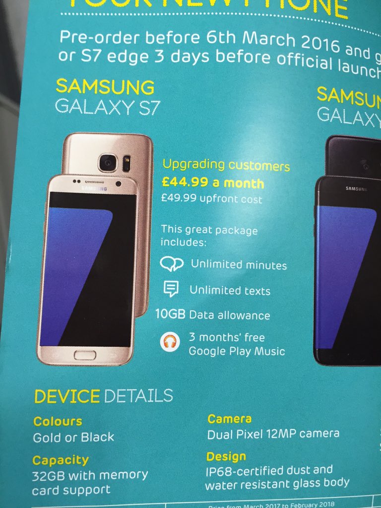 Kaap gebruik Kliniek Samsung Galaxy S7 and S7 edge - Further details and photos - Coolsmartphone
