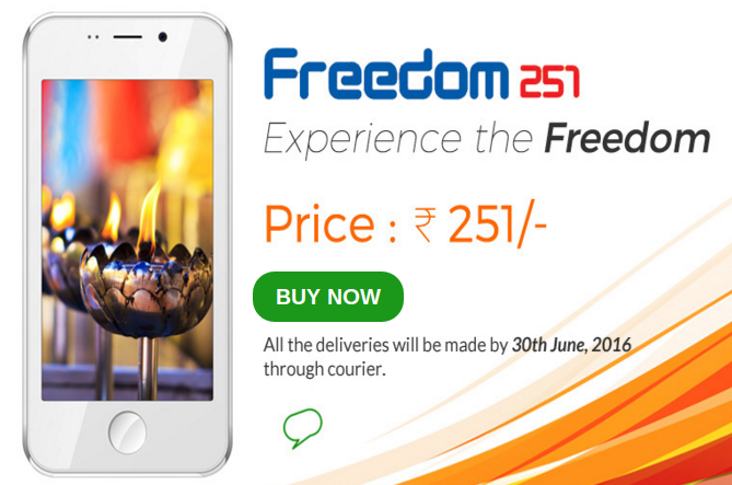 Just how will the Freedom 251 cost so little? A smartphone for less than £3