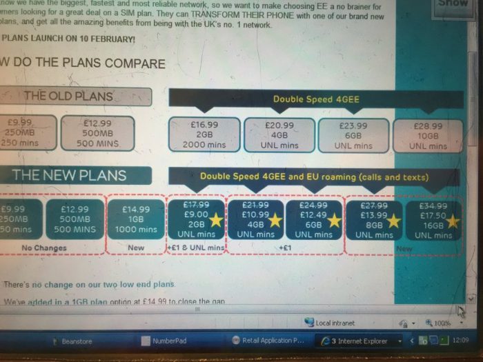 Leak   EE SIM Only plans get an overhaul