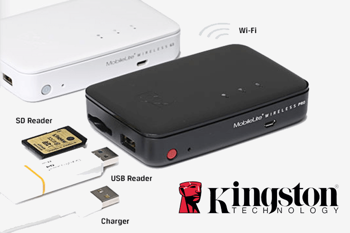 Kingston Digital announces two new versions of MobileLite Wireless