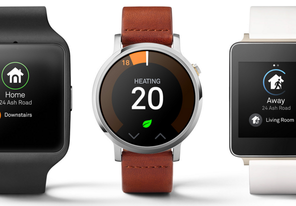 Nest comes to your Android Wear watch