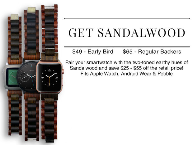 Got a Smartwatch? Want wood for it?