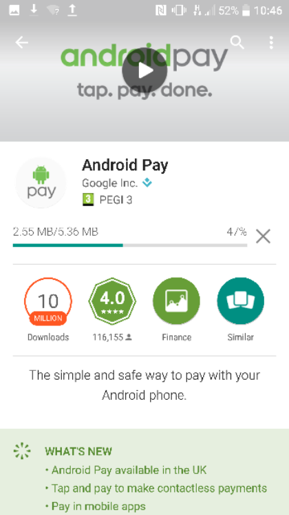 Android Pay   Its finally here