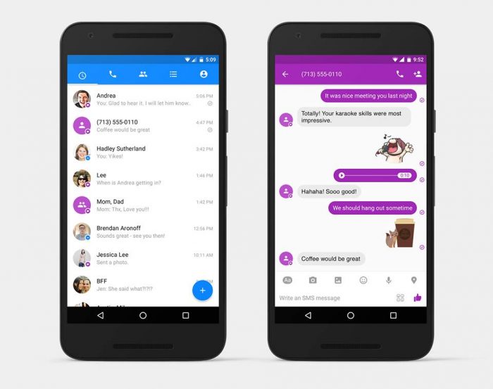 Facebook Messenger Now Does SMS