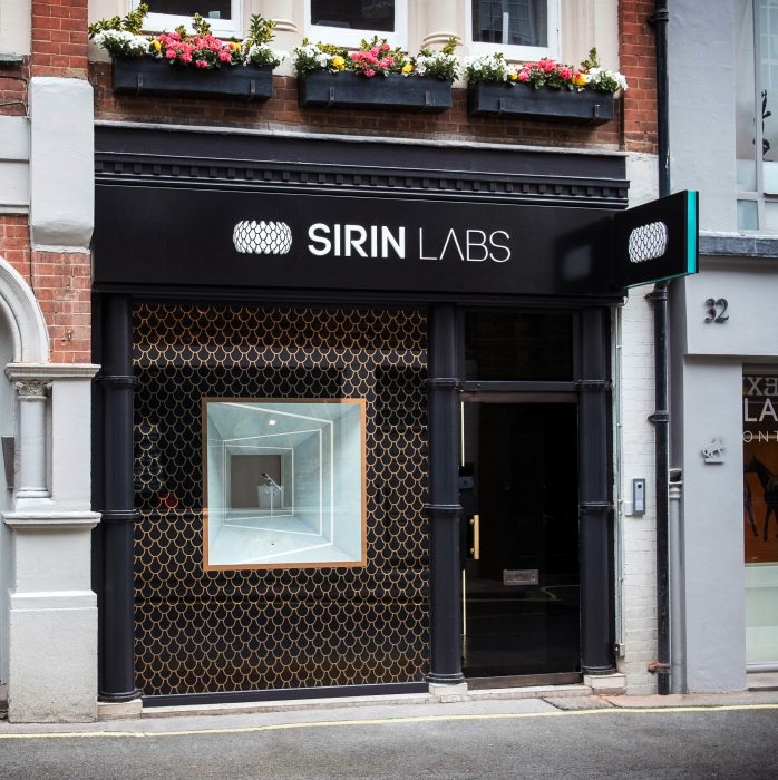 SIRIN LABS open up their Mayfair store for SOLARIN buyers