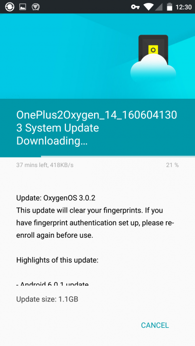 OxygenOS 3.0.2 update finally starting to roll out for OnePlus 2