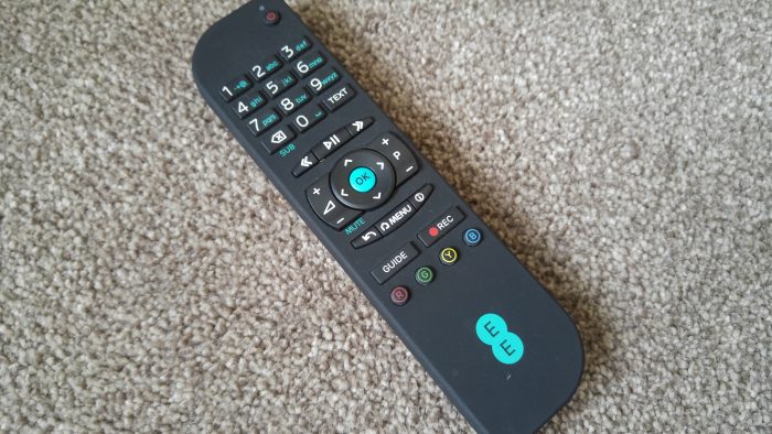 EE TV   On test