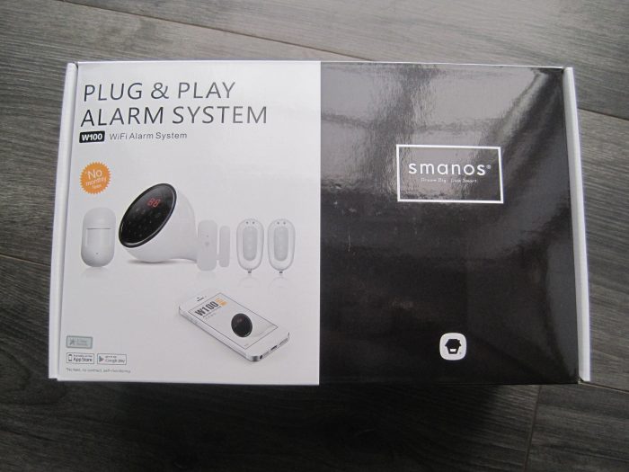 Smanos W100 WiFi wireless intruder alarm   Review