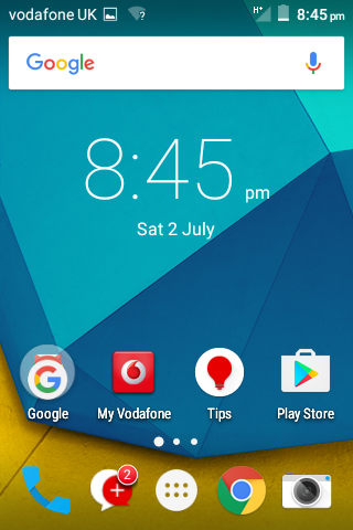 Vodafone Smart first 7   Review