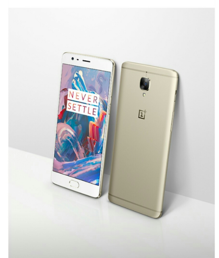 OnePlus3 soon available in Gold