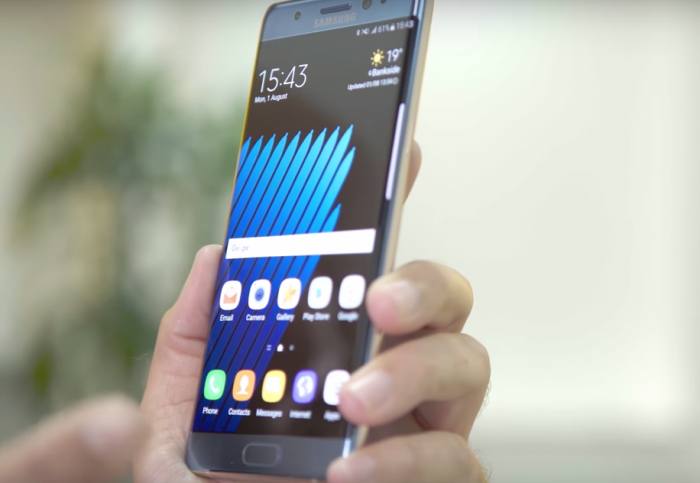 Samsung Galaxy Note 7 Availability