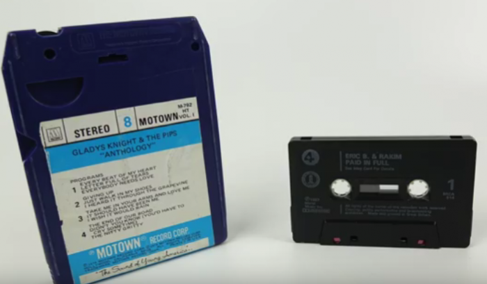 Fancy playing your MP3s in an 8 track player from the 1960s?