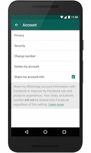 Dont want your WhatsApp sharing with Facebook? Heres what you need to do..
