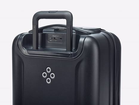 A smart suitcase. Yes, a smart suitcase.
