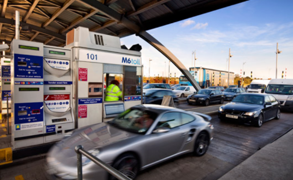 The M6 Toll   Not quite contactless, actually