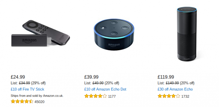 Amazon Echo deals on Black Friday... Friday... day...