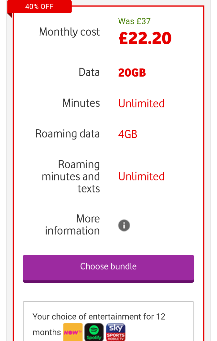 Festive Feature #10   20GB of 4G data on SIM only, just £22.20 per month or even less if youre quick!